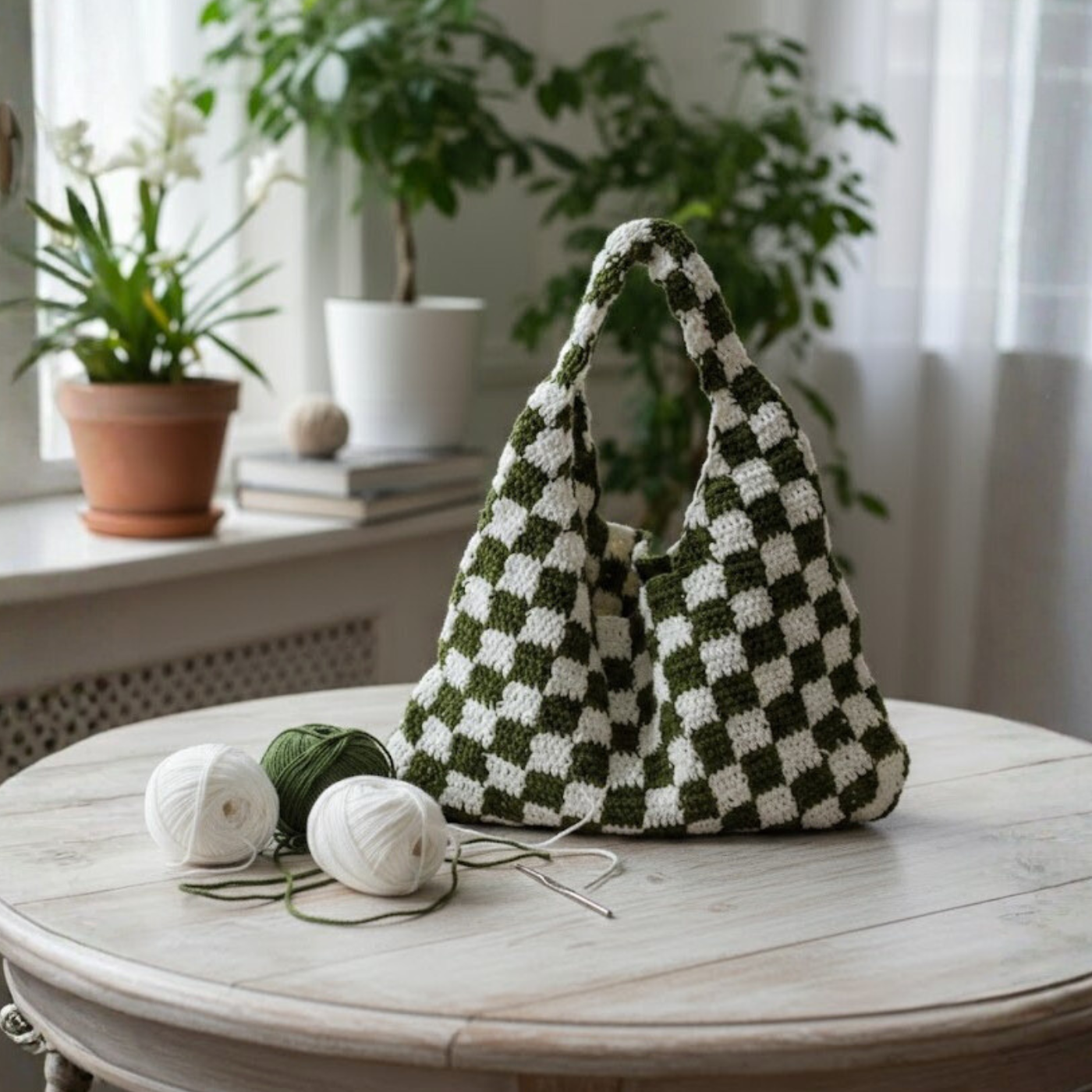 Handmade Crochet Bags & Tote Bags