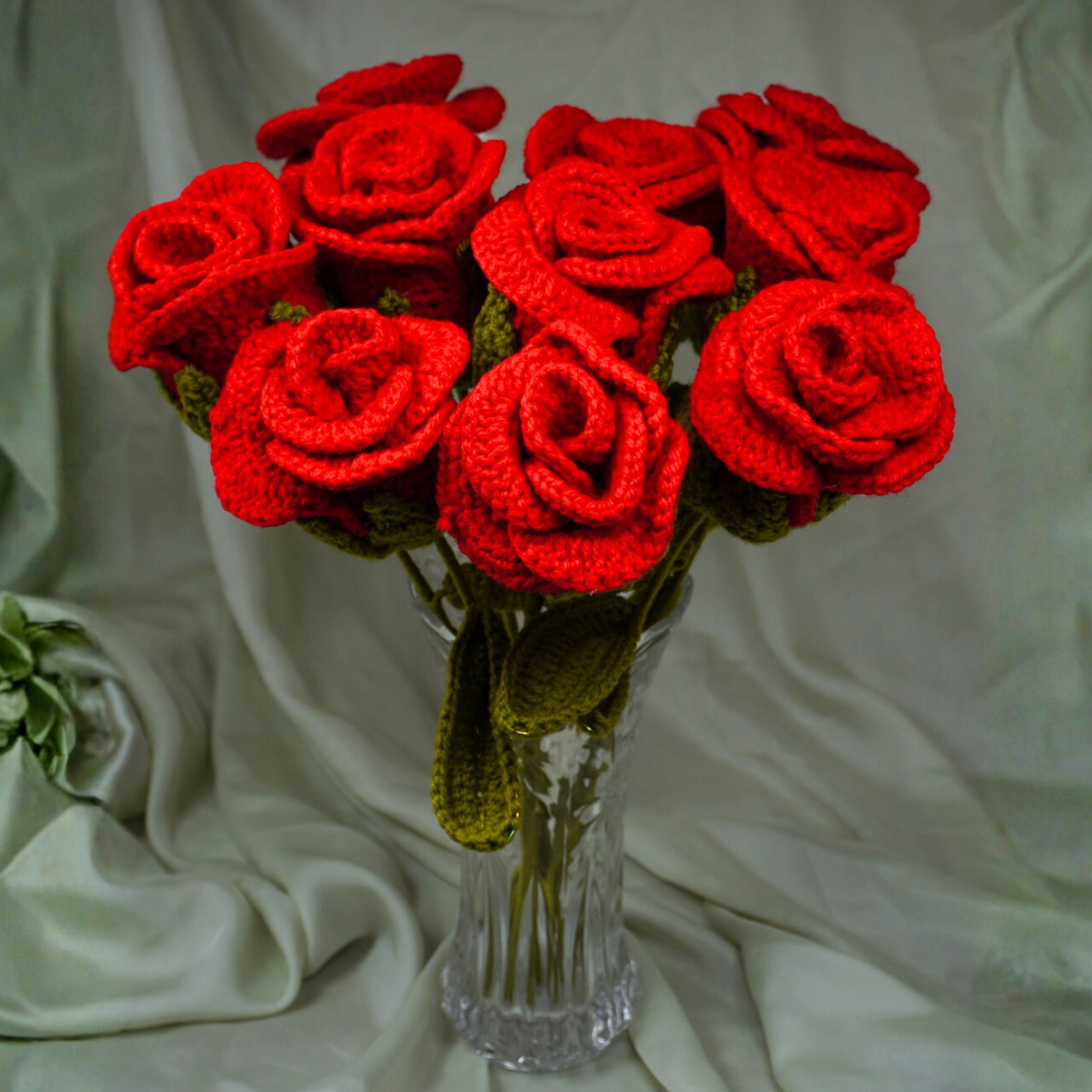 Handmade Crochet Flower Bouquets