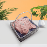 Deluxe Baby Girl Basket – Full Clothing Set in Pink