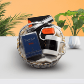 Deluxe Parents Gift Basket – Perfume, Customized Mug, Diary, Tasbeeh & Pen Set