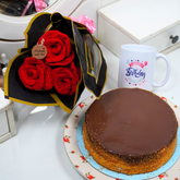 Handcrafted Rose & Chocolate Celebration Set
