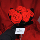 Mother’s Day Red Rose Wrapped Combo
