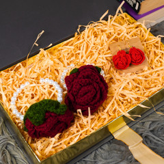 Crimson Rose & Sunflower Harmony Gift Set