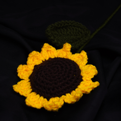 Golden Ray Crochet Sunflower