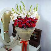 Majestic Rose & Gladiolus Bouquet