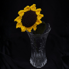 Golden Ray Crochet Sunflower