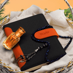 Soulful Writing Basket – Notebook, Tasbeeh & Attar