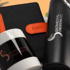 Executive Office Gift Basket – Customized Thermo Bottle Edition