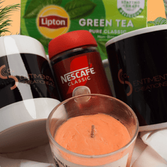 Relax & Recharge Gift Basket – Tea, Coffee & Candle Set
