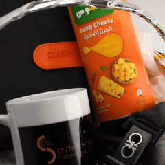 Executive Office Gift Basket – Belt & Snacks Edition