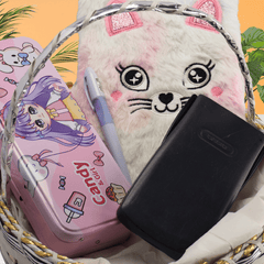 Furry Friends Study Basket