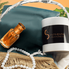 Moments of Peace Gift Basket – Customized Mug, Fragrance & Prayer Beads