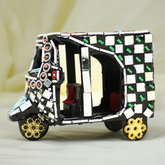 Handcrafted Pakistani Rickshaw Miniature Small - Lahore