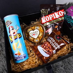 Ferry Rose Chocolates, Kopiko & Gourmet Snack Gift Box