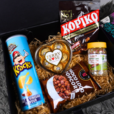 Ferry Rose Chocolates, Kopiko Candy & Gourmet Snacks Gift Box