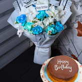 Azure Dream Birthday Celebration Duo