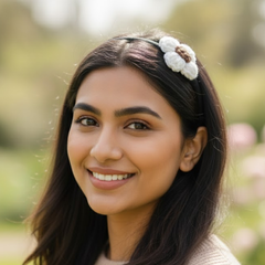 Bloom Crochet Flower Hairband