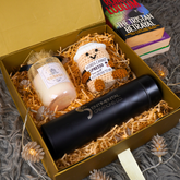 Positive Coffee Amigurumi, Smart Bottle & Candle Premium Gift Set