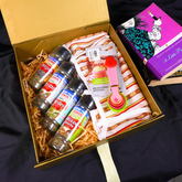 Rossmoor Dried Herbs, Measuring Spoons & Kitchen Apron Gift Box