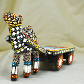 Handcrafted Pakistani Camel Cart Miniature - Truck Art Decor Lahore