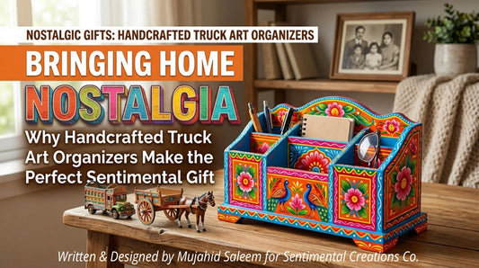 Bringing Home Nostalgia: Handcrafted Truck Art Miniatures - Lahore