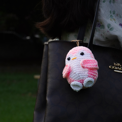 Positive Penguin Plushie Key Chain
