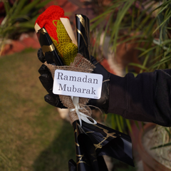 The Ramadan "Velvet Midnight" Rose