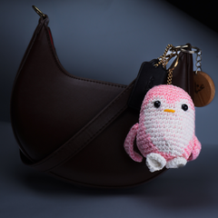 Positive Penguin Plushie Key Chain