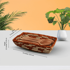 Handwoven Spoon Basket
