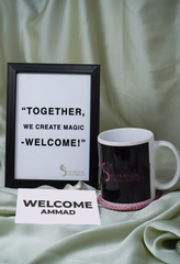 Handcrafted Corporate Welcome Gift Box with Ceramic Mug & Coaster