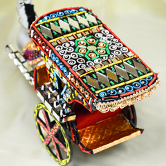 Traditional Pakistani Horse Carriage Miniature - Lahore