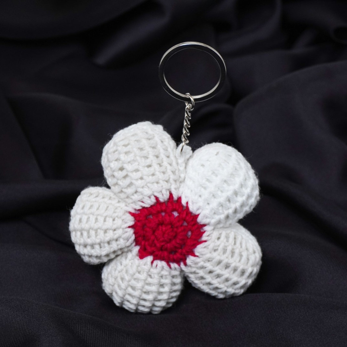 Ivory Keychain Ivory Sunset Crochet Keychain – Sentimental Creations