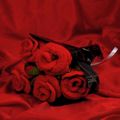 Mother’s Day Red Rose Wrapped Combo