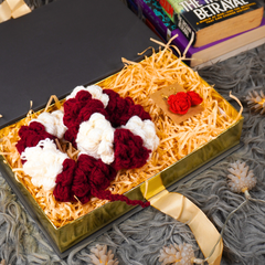 Handcrafted Crochet Gajra & Accessory Gift Box