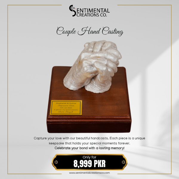 Couple Hand Casting