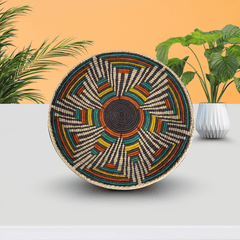 Handwoven Decorative Basket (Wall Art / Tray)