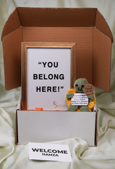 Handcrafted Corporate Welcome Gift Box with Crochet Turtle