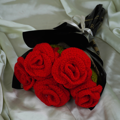 Mother’s Day Red Rose Wrapped Combo