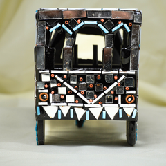 Handcrafted Pakistani Rickshaw Miniature - Lahore