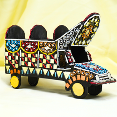 Handcrafted Pakistani Truck Art Miniature - Lahore
