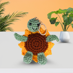 Coworker Turtle Plushie Key Chain