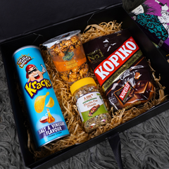 Kopiko Coffee Candy, Kracks Potato Crisps & Gourmet Snacks Gift Box