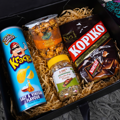 Kopiko Coffee Candy, Kracks Potato Crisps & Gourmet Snacks Gift Box
