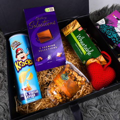 Cadbury Selections, Wheatables & Crochet Heart Gourmet Gift Box