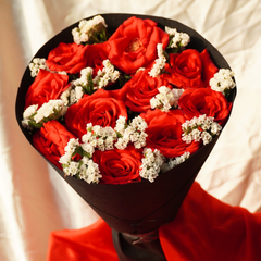 Midnight Velvet Red Rose Bouquet