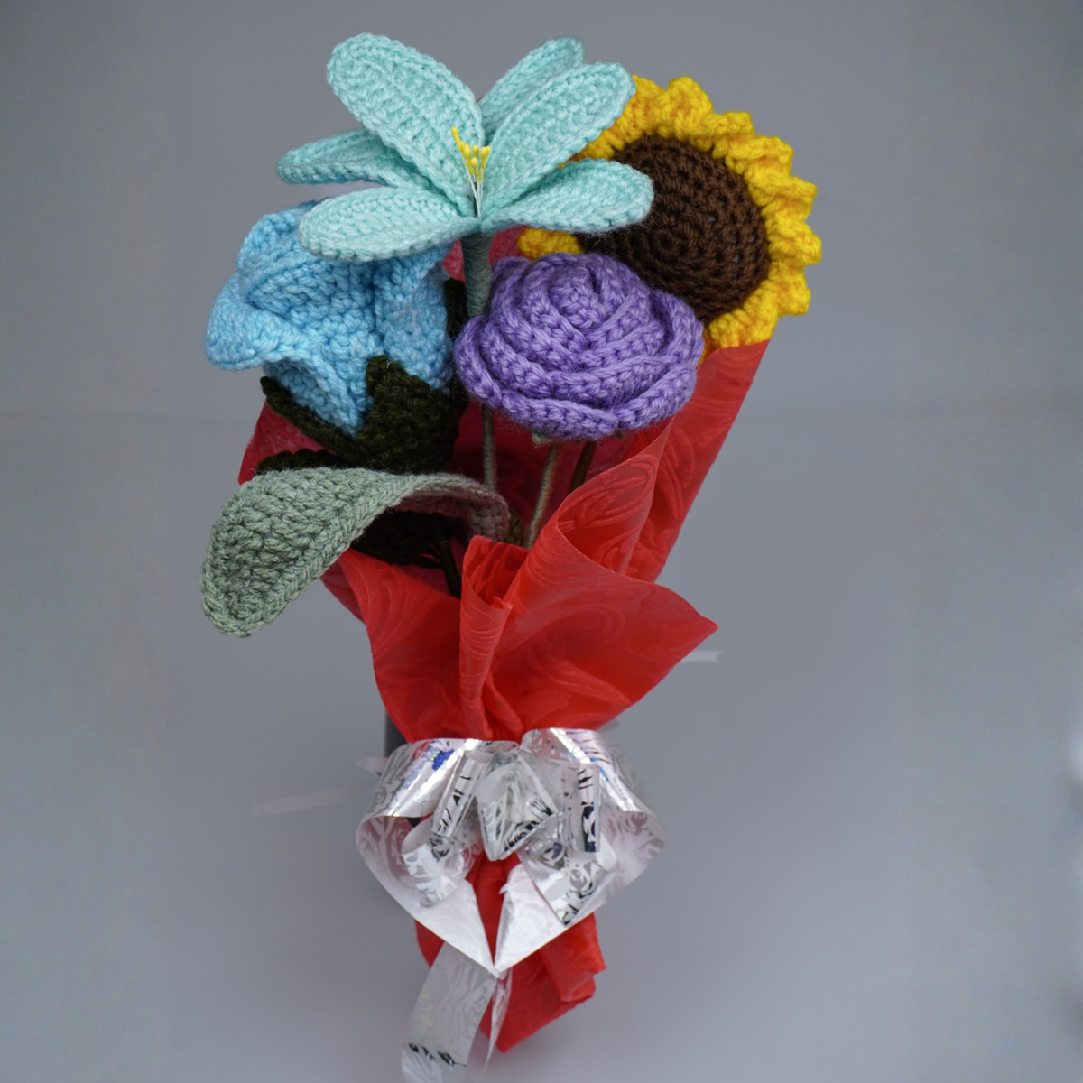 Vivid Dream Crochet Bouquet