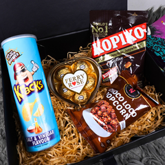 Ferry Rose Chocolates, Kopiko & Gourmet Snack Gift Box