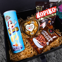 Ferry Rose Chocolates, Kopiko & Gourmet Snack Gift Box
