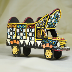 Traditional Pakistani Truck Art Wooden Miniature Souvenir – Lahore