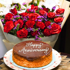 Grand Floral & Chocolate Indulgence Set